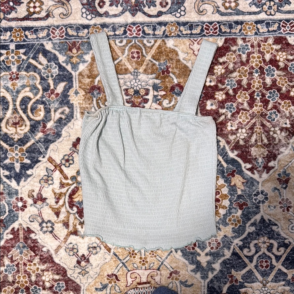 Mint Green Sleeveless Top